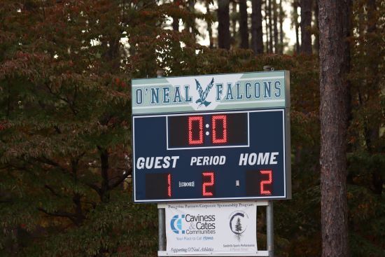 Soccer Field at the private school
