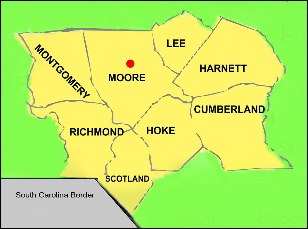 Moore County and Surrounding Areas