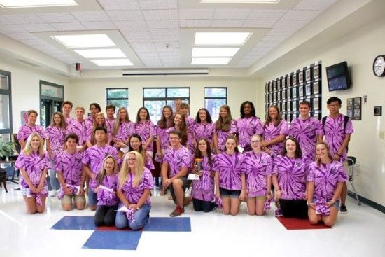 seniors are buddies with elementary school students