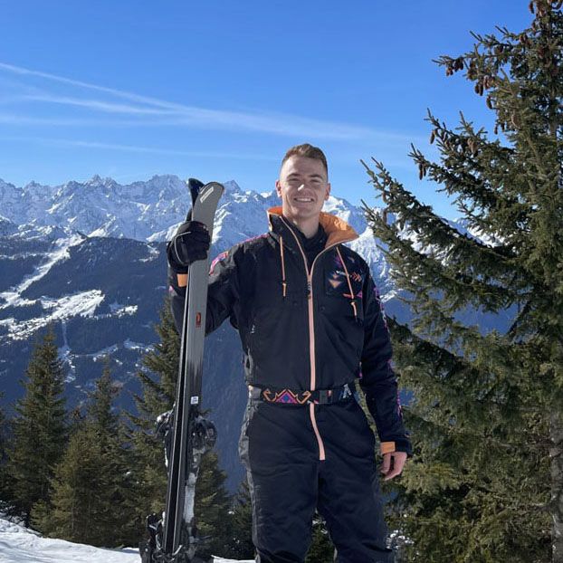 Jack Casey '17 in Verbier Switzerland